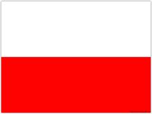 Flagga Polen