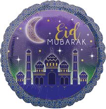 Folieballong Eid Mubarak
