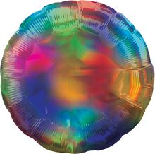 Folieballong Regnbåge Holografisk