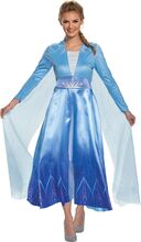 Frozen Elsa Travel Deluxe Maskeraddräkt - Large