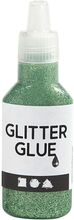 Glitterlim i Flaska - Grön