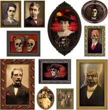 Gothic Porträtt Halloween Väggdekoration