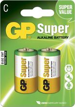GP Super Alkaline Batterier - 2-pack LR14