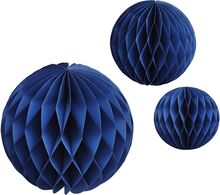 Honeycomb Boll Blå - 3-pack