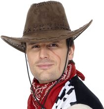 Klassisk Cowboyhatt Brun - One size
