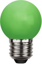 Klotlampa E27 LED - Grön