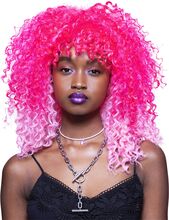 Manic Panic Pink Passion Ombre Curl Peruk - One size