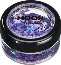 Moon Creations Holographic Glitter Shapes - Lila