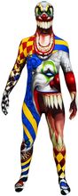 Morphsuit Scary Clown Maskeraddräkt - Large