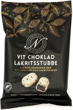 Narr Chocolate Vit Choklad Lakritsstubbe - 120 gram