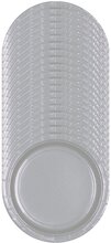 Pappersassietter Silver - 20-pack
