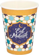 Pappersmuggar Eid Mubarak - 8-pack