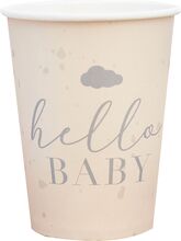 Pappersmuggar Hello Baby - 8-pack