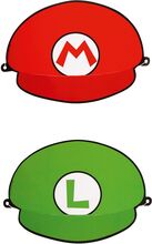 Partyhattar Super Mario - 8-pack