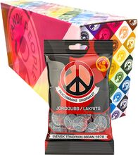 Peacemärken Jordgubb-Lakrits Storpack - 18-pack