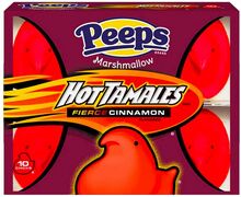 Peeps Hot Tamales Cinnamon Marshmallow Chicks - 85 gram