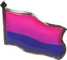 Flaggpin Pride Bisexuell