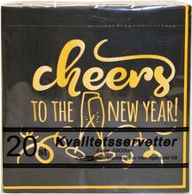 Servetter Happy New Year - 20-pack