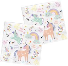 Servetter Unicorns & Rainbows - 20-pack