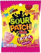 Sour Patch Kids Big Heads - 141 gram