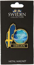 Souvenir Magnet Sweden Northern Lights