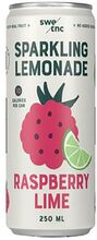 Swedish Tonic Sparkling Lemonade Raspberry Lime - 25 cl