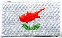 Tygmärke Flagga Cypern