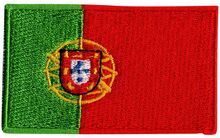 Tygmärke Flagga Portugal