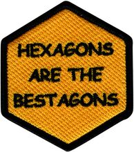 Tygmärke Hexagons Are the Bestagons