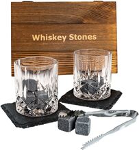 Whiskey Stone Set med Glas