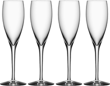 Orrefors - More champagneglass 18 cl 4 stk