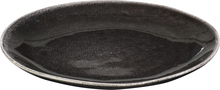 Broste Copenhagen - Nordic Coal tallerken flat 20 cm svart