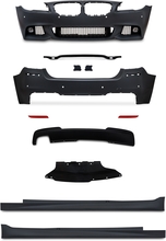 JOM Body kit til BMW 5 serie F10 med PDC huller. Inkl. tågelygter, Årgang 2010-2013