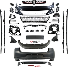 JOM Body kit sports design VW Golf MK7, PDC/HCS huller og inkl. tågelygter, Årgang 08.2012-2017