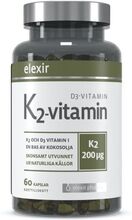 Elexir Pharma | K2+D3 Vitamin 200 ug