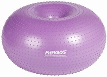 FitPAWS Balanseball til kjæledyr TRAX Donut 55 cm lilla