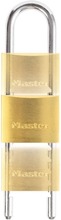 Master Lock Hengelås med justerbar bøyle solid messing 50 mm 1950EURD