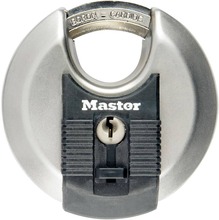 Master Lock Lucchetto a Disco Excell Acciaio Inox 70 mm M40EURD