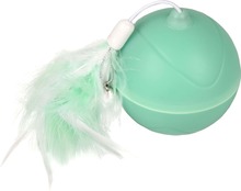FLAMINGO 2-i-1 LED lekeball Magic Mechta grønn 7cm