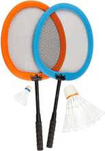Get & Go Badmintonsett XXL oransje og blå