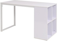 vidaXL Skrivebord 120x60x75 cm hvit