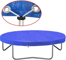 vidaXL Trampolinetrekk PE 360-367 cm 90 g/m²