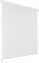 vidaXL Dusjforheng 120x240 cm hvit