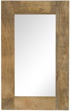 vidaXL Speil heltre mango 50x80 cm