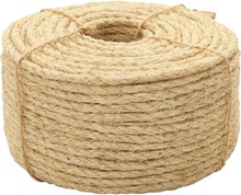 vidaXL Tau 100% sisal 10 mm 50 m