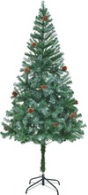 vidaXL Albero di Natale Artificiale con Pigne 180 cm