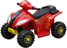 vidaXL Elektrisk rød firhjuling til barn