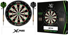 XQmax Darts Set di Freccette 6pz per Principianti 18g Ottone e Acciaio