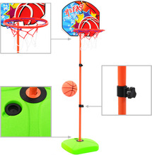 vidaXL Basketkurvsett med ball for barn