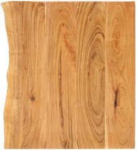 vidaXL Topplate til baderomsmøbler heltre akasie 58x52x2,5 cm